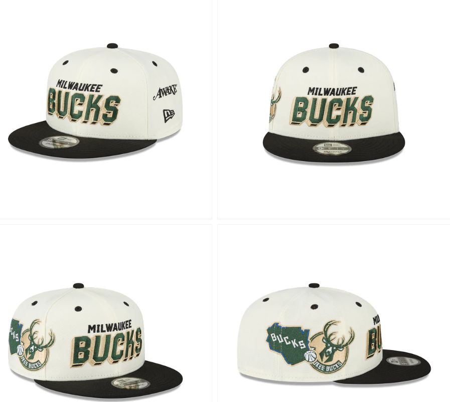 2023 NBA Milwaukee Bucks Hat TX 2023320